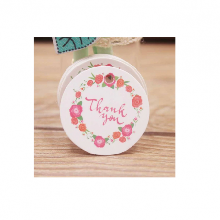 Kortelės "Thank you", 5 vnt.