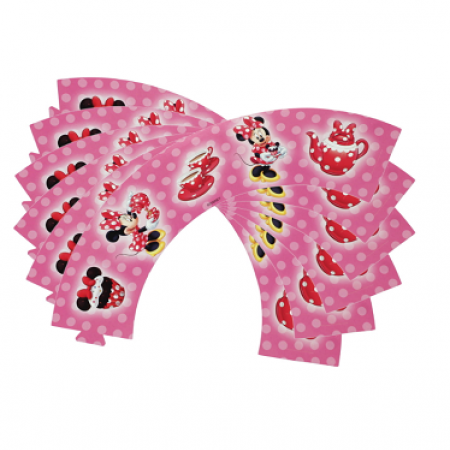 Popieriukai keksiukams "Mickey Mouse", 6 vnt.