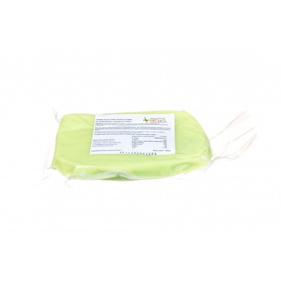 Cukraus masė, šviesiai žalia spalva, 500 g Cukraus masė, šviesiai žalia spalva, 500 g