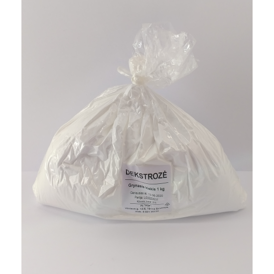 Dekstrozė, 1 kg Dekstrozė, 1 kg