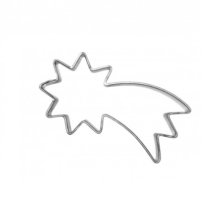 Formelė "Kalėdinė žvaigždė - kometa", 6,5x3,5 cm