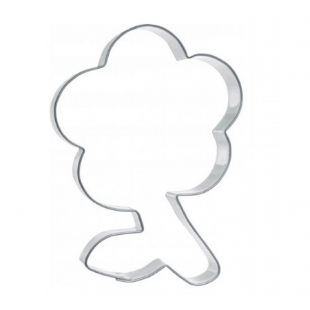 Formelė "Gėlė su lapeliu"​, 9,0 cm