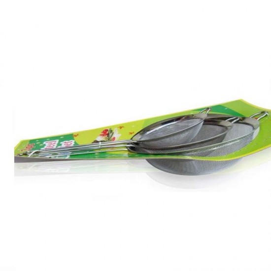 Metalinių virtuvinių sietelių rinkinys, Ø 7,0 cm, 8,5 cm, 10,0 cm Metalinių virtuvinių sietelių rinkinys, Ø 7,0 cm, 8,5 cm, 10,0 cm