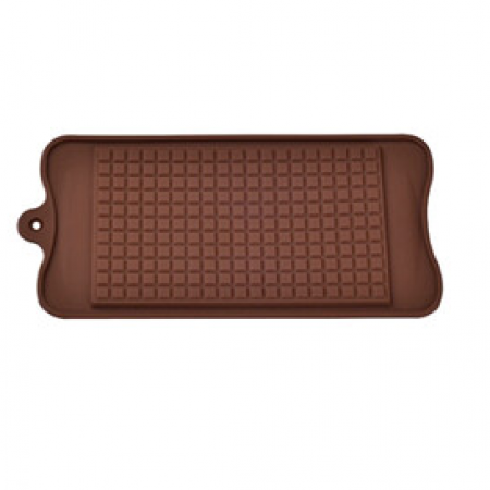 Silikoninė formelė šokolado plytelėms "Smulkūs kvadratėliai"