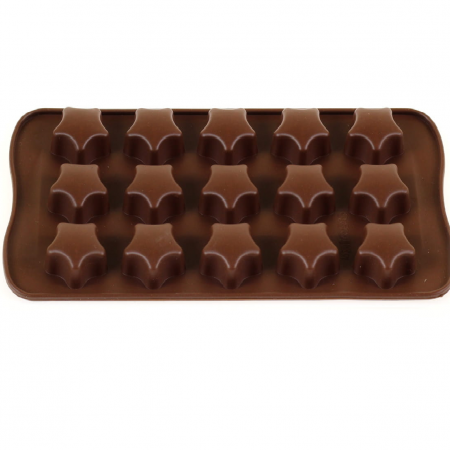 Silikoninė formelė šokoladiniams saldainiams "Žvaigždutės"
