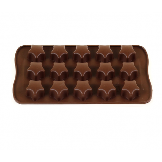 Silikoninė formelė šokoladiniams saldainiams "Žvaigždutės"