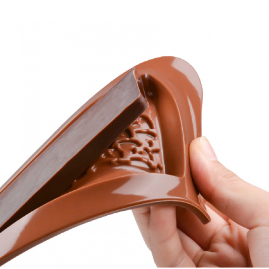 Silikoninė formelė šokolado plytelei "Širdelės"
