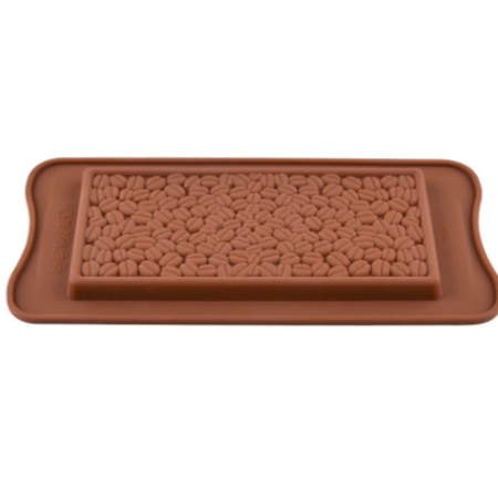 Silikoninė formelė šokolado plytelei "Kavos pupelės"