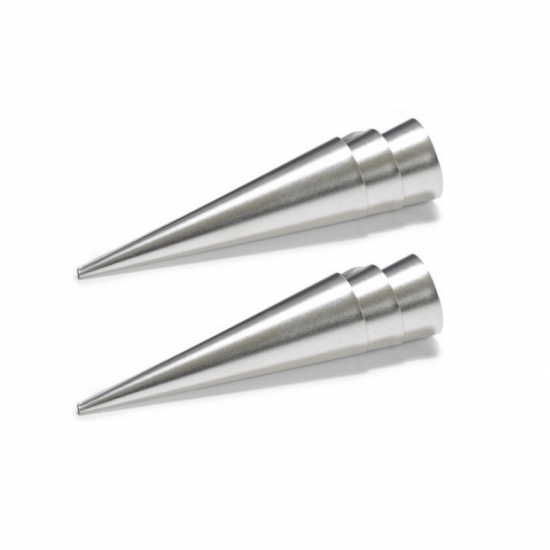 Metaliniai vamzdeliai, 13,5 cm, 6 vnt. Metaliniai vamzdeliai, 13,5 cm, 6 vnt.